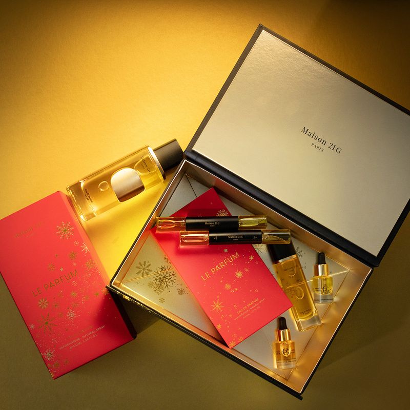 Create your own perfume. Perfume creator Maison 21G